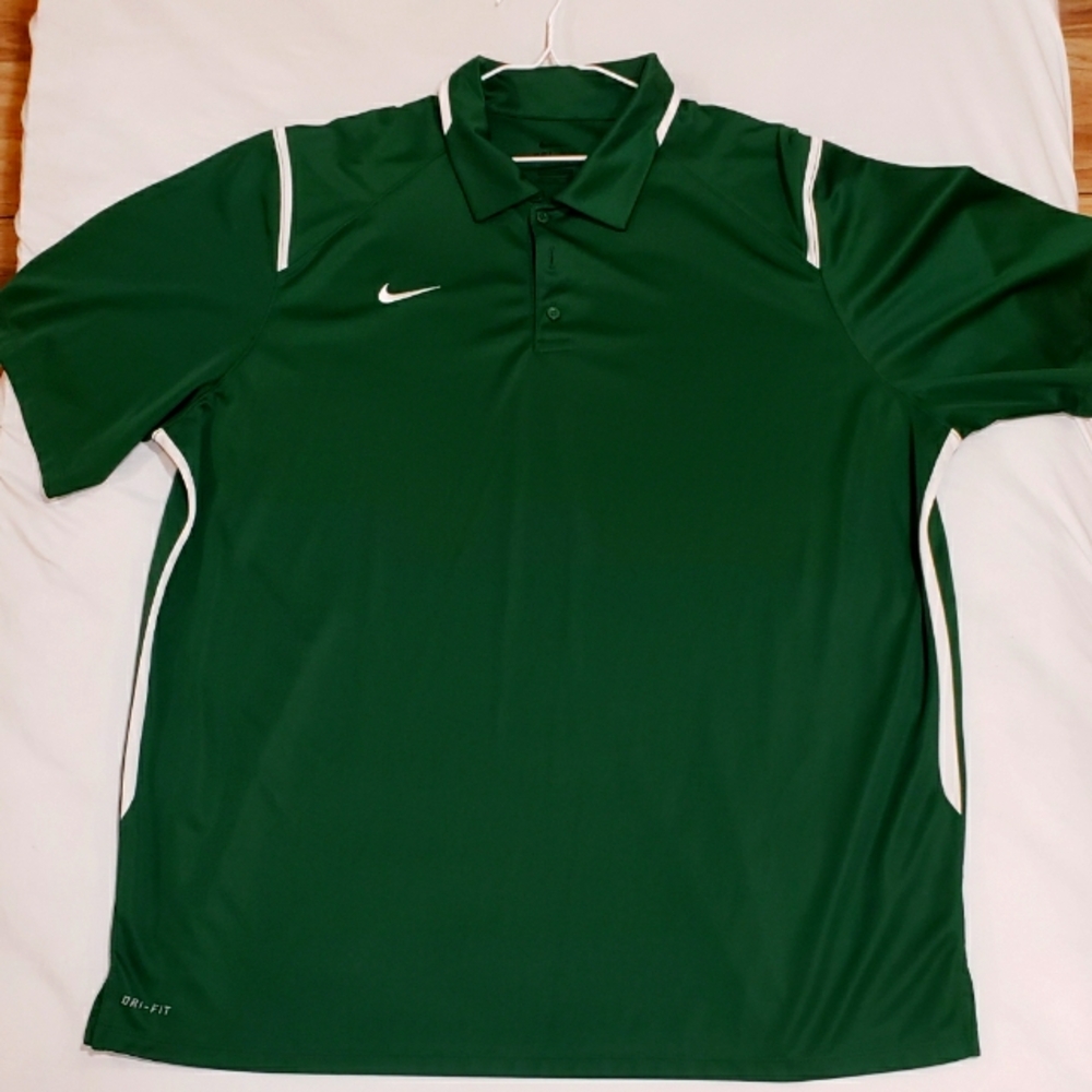Nike Mens Dryfit Polo,XXL Green,sporty,casual
